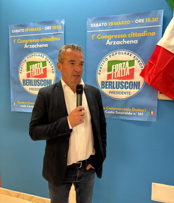 Gianni Battista Filigheddu segretario forza italia arzachena