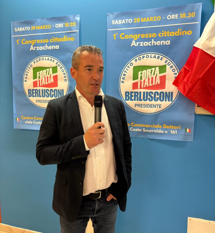 Gianni Battista Filigheddu segretario forza italia arzachena