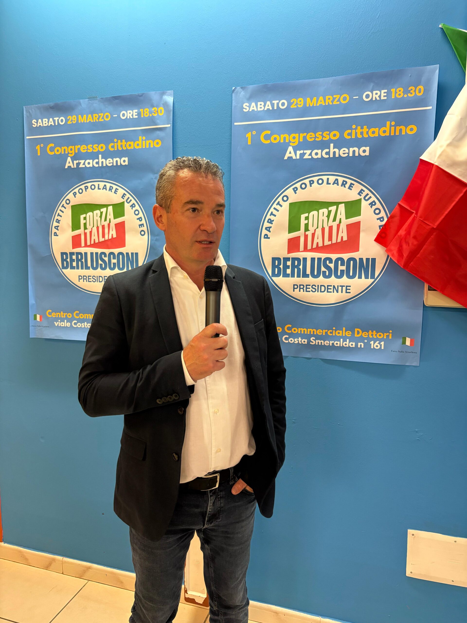 Gianni Battista Filigheddu segretario forza italia arzachena
